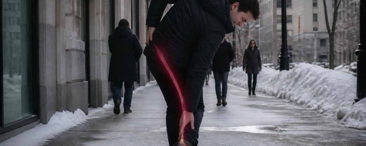 Sciatique à Montréal : douleur au talon et racine S1 possible 14 découvrez les causes et traitements de la sciatique à montréal, notamment la douleur irradiant au talon et la compression de la racine nerveuse s1 pour un soulagement efficace.