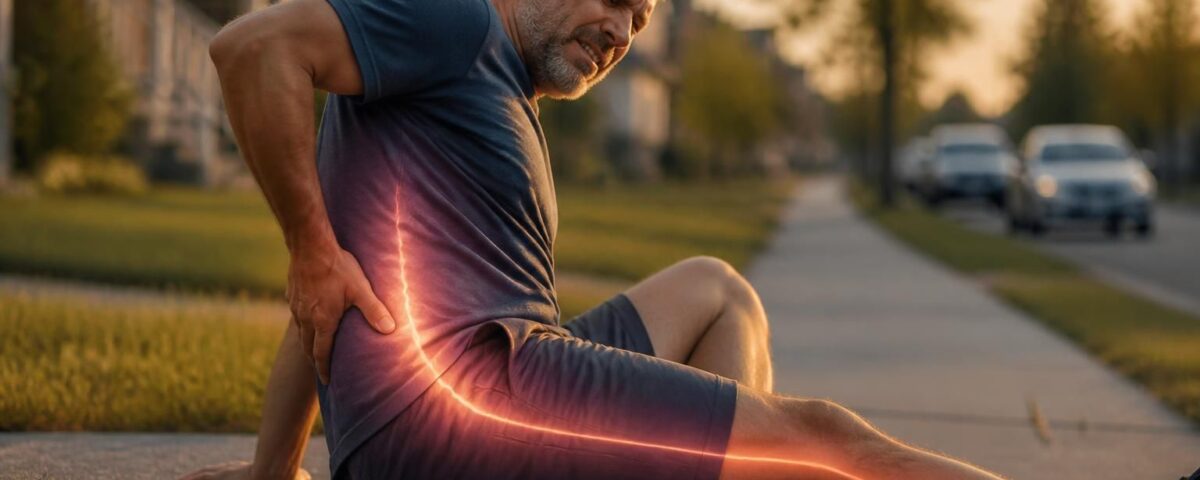 Sciatique à Terrebonne : douleur qui part du bas du dos vers la jambe 14 découvrez les causes, symptômes et traitements efficaces de la sciatique à terrebonne, une douleur qui part du bas du dos et irradie vers la jambe. soulagez votre mal grâce à nos conseils spécialisés.