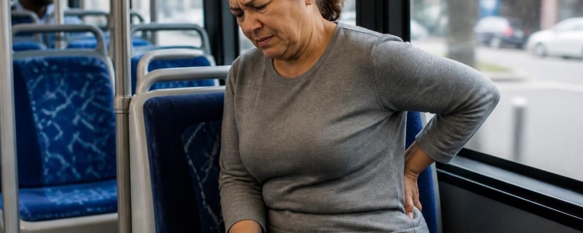 Sciatique et autobus : vibrations, assise et douleur sciatique 13 découvrez comment les vibrations et l'assise dans un autobus peuvent influencer la douleur sciatique, avec des conseils pour mieux gérer et soulager cette gêne lors de vos trajets.