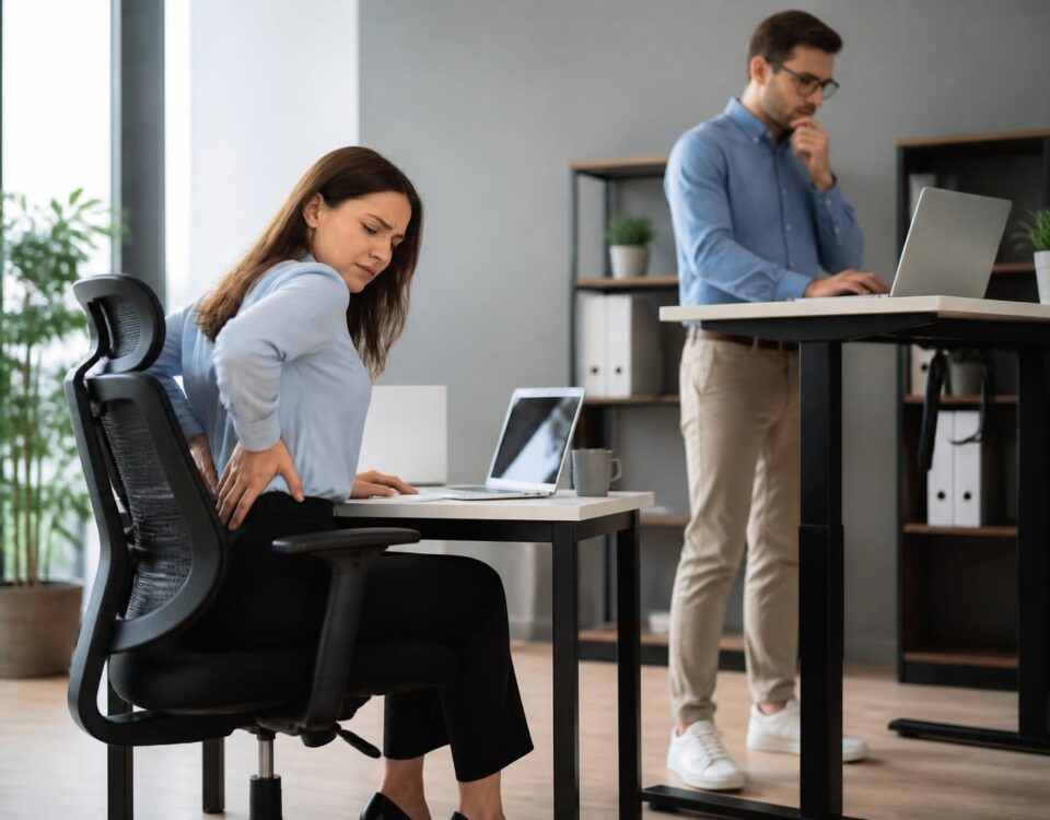 découvrez si le bureau debout est bénéfique ou nuisible pour la sciatique en fonction de vos symptômes et apprenez à mieux gérer votre confort au travail.