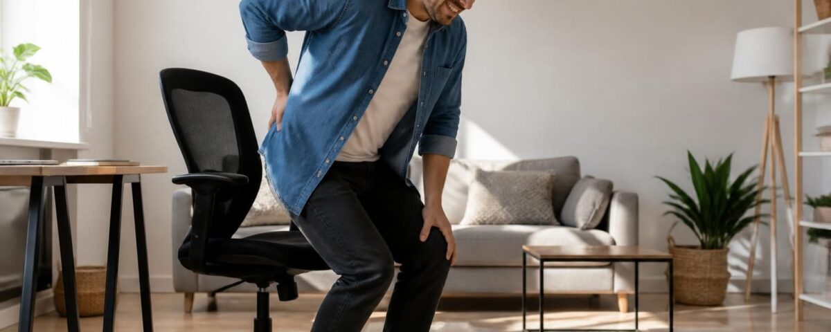 découvrez comment soulager la sciatique et gérer la douleur lors des transitions assis-debout grâce à des conseils pratiques et des exercices adaptés.