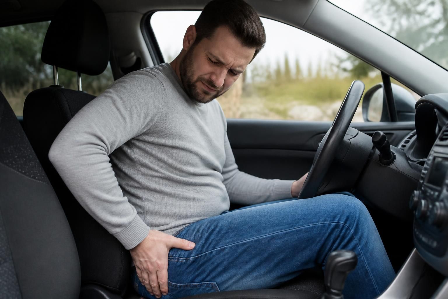 Sciatique et freinage prolongé : tension dans la jambe 21 découvrez comment le freinage prolongé peut provoquer une tension dans la jambe et aggraver la sciatique. conseils et solutions pour soulager la douleur.