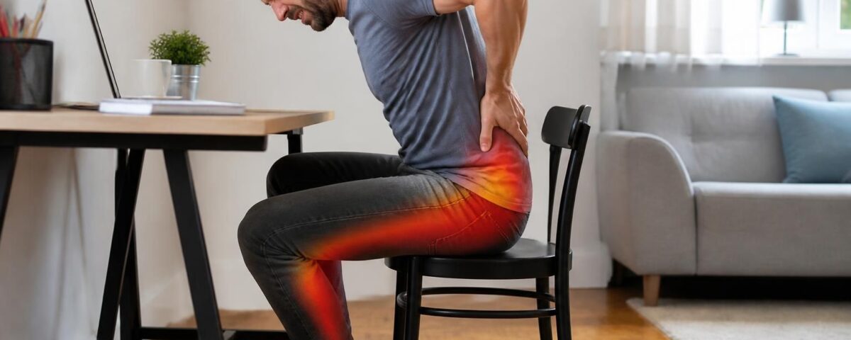 Sciatica and too low seat: lumbar pain and irradiation 14 découvrez comment un siège trop bas peut provoquer des douleurs lombaires et une irradiation de la sciatique, ainsi que des conseils pour améliorer votre posture et soulager ces symptômes.