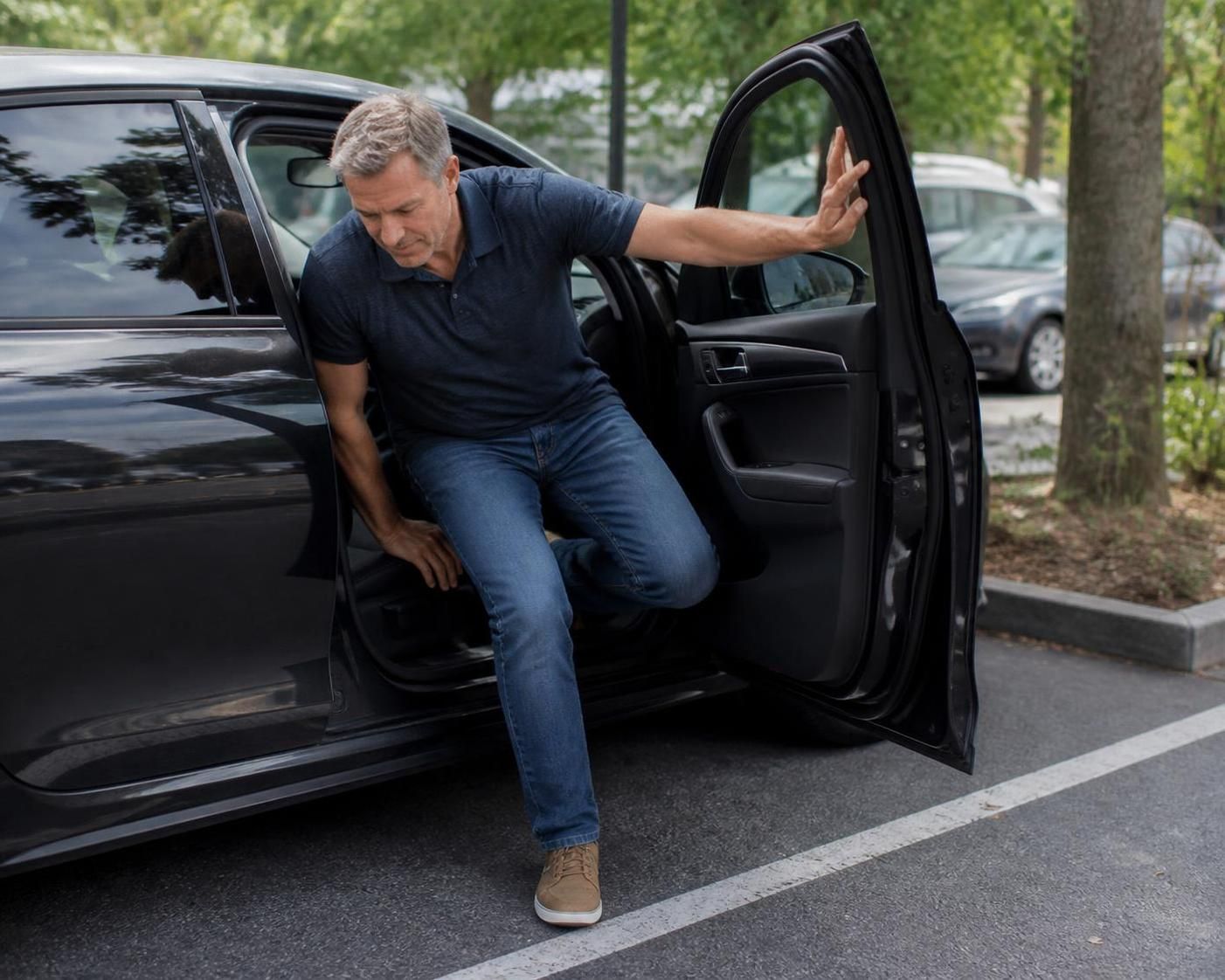 découvrez les précautions à prendre et les mouvements à éviter pour sortir de la voiture sans aggraver une sciatalgie, afin de protéger votre dos et soulager la douleur.