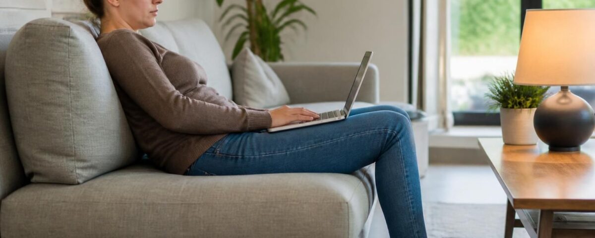 Sciatica and working on the couch: position to watch out for 14 découvrez les positions à éviter on le canapé pour soulager la sciatique et préserver votre dos lors du travail à domicile.