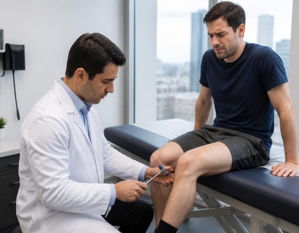 traitement sciatique à montréal : évaluation complète de la douleur, de la force musculaire et des réflexes pour un diagnostic précis et un soulagement efficace.