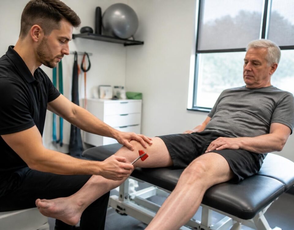 découvrez notre traitement complet de la sciatique à terrebonne, incluant une évaluation précise de la douleur, de la force musculaire et des réflexes pour un soulagement efficace.