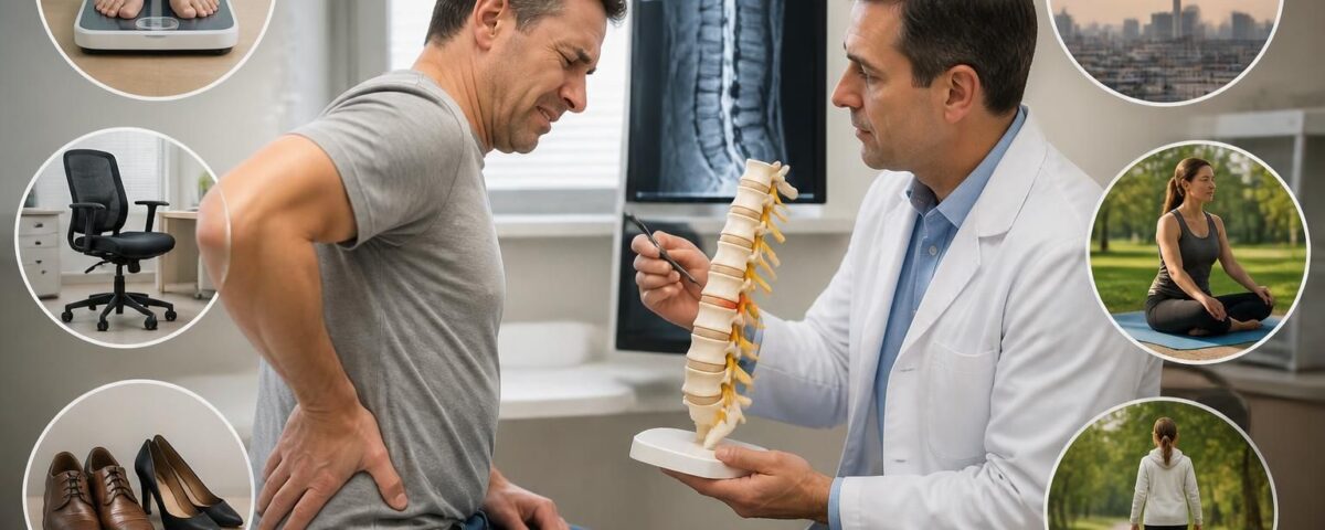 Hernie discale et sciatique : facteurs qui influencent l’évolution 14 découvrez les facteurs qui influencent l'évolution de la hernie discale et de la sciatique pour mieux comprendre ces conditions et leurs traitements.