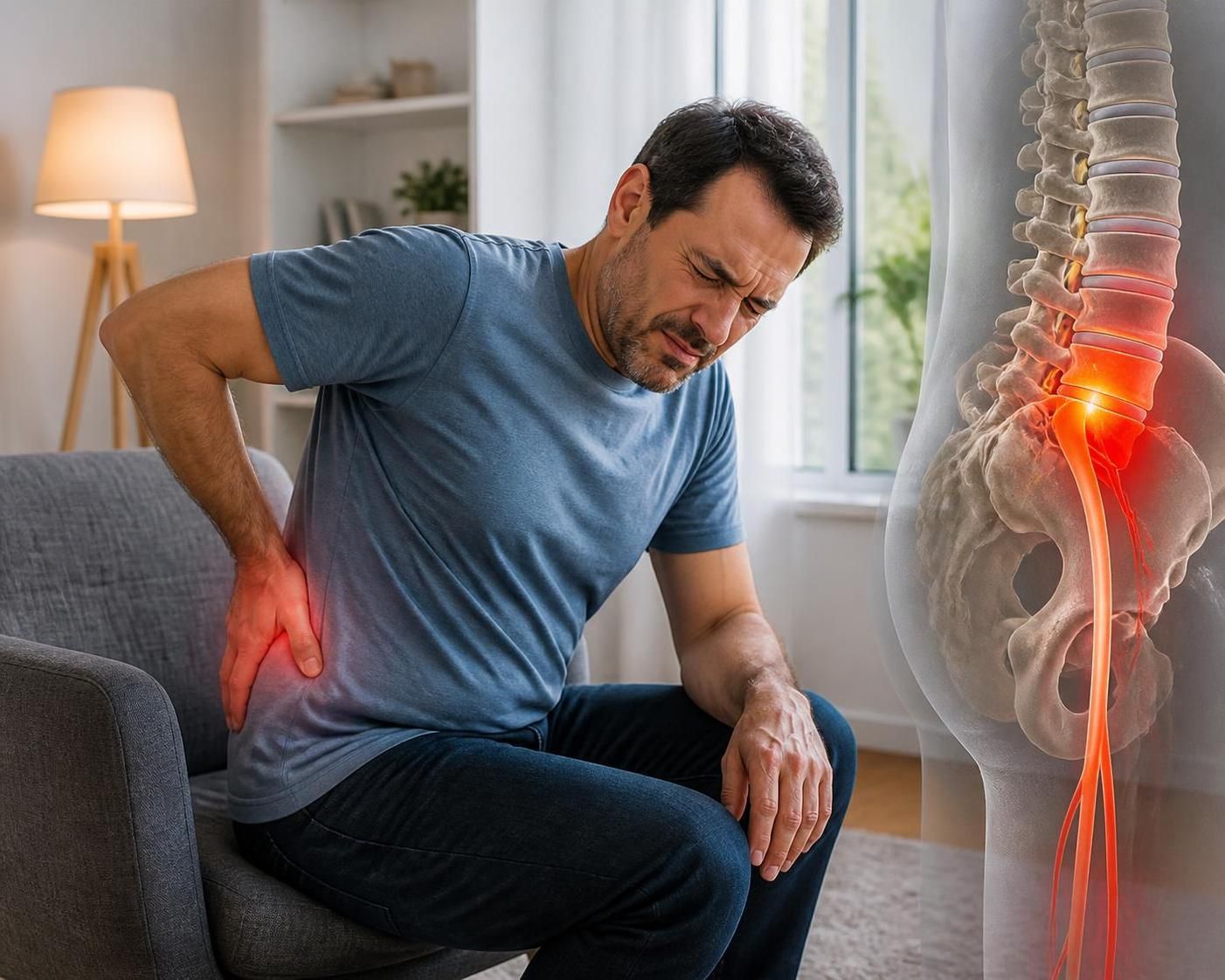 Hernie discale et sciatique : quand la douleur devient persistante 23 découvrez les causes, symptômes et traitements de la hernie discale et de la sciatique lorsque la douleur devient persistante, pour mieux comprendre et soulager votre mal de dos.