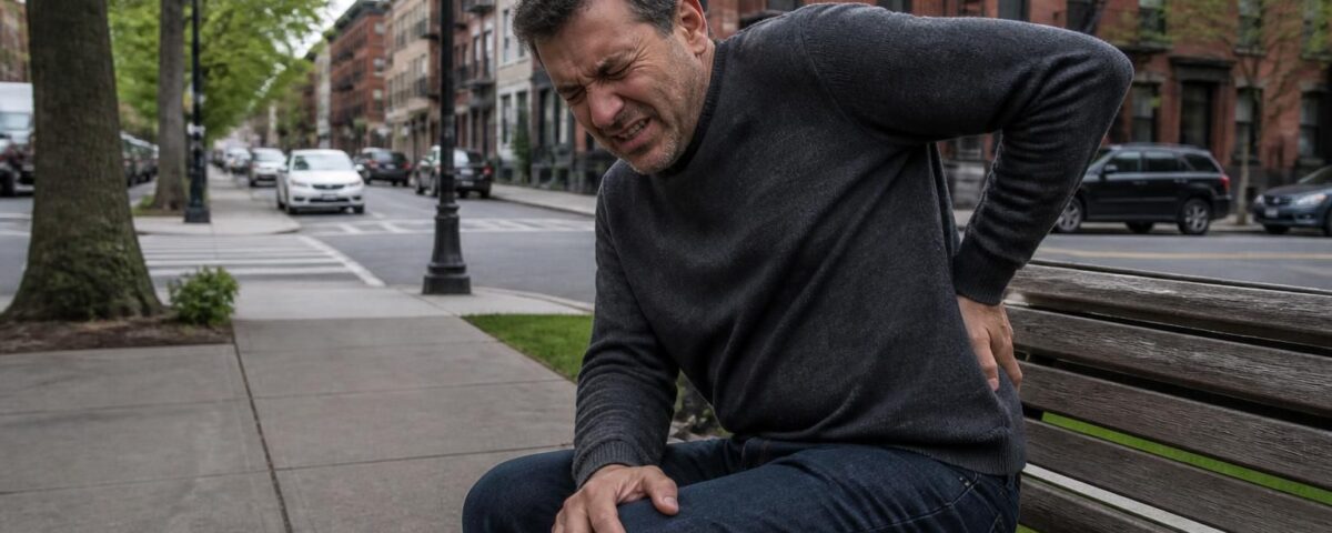 Sciatica in Montreal: pain that descends but then rises back up towards the buttock 15 découvrez les causes et traitements de la sciatique à montréal, une douleur qui descend la jambe mais peut aussi remonter vers la fesse, impactant votre quotidien.