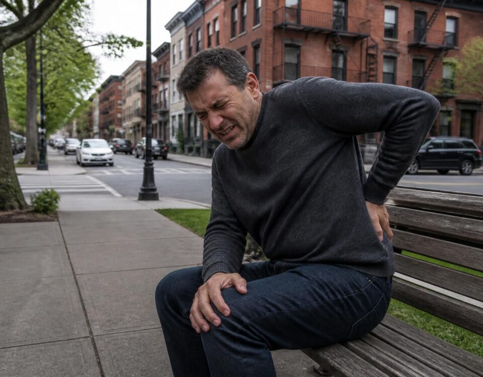 découvrez les causes et traitements de la sciatique à montréal, une douleur qui descend la jambe mais peut aussi remonter vers la fesse, impactant votre quotidien.