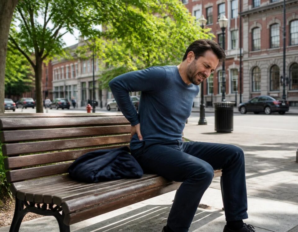 Sciatique à Montréal : douleur qui empêche de rester assis 25 découvrez comment soulager la sciatique à montréal, une douleur intense qui rend difficile de rester assis. conseils et traitements efficaces pour retrouver confort et mobilité.