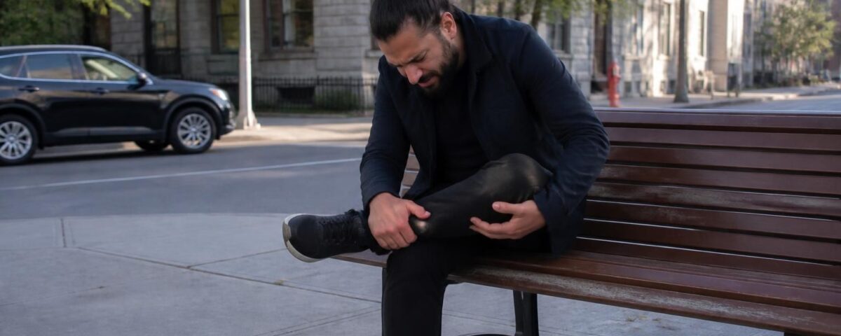 Sciatique à Montréal : douleur qui irradie vers le bord externe du pied 14 découvrez les causes et traitements de la sciatique à montréal, caractérisée par une douleur irradiant vers le bord externe du pied, pour soulager efficacement vos symptômes.