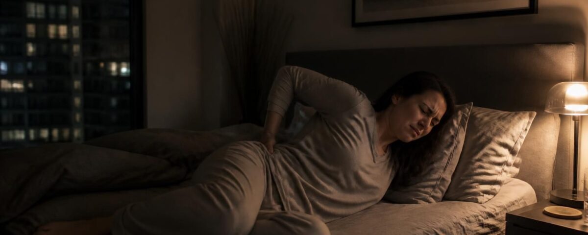 Sciatica in Montreal: pain that wakes you up at night 15 découvrez comment soulager la sciatique à montréal, une douleur intense souvent ressentie la nuit. conseils et traitements pour mieux dormir et retrouver votre bien-être.