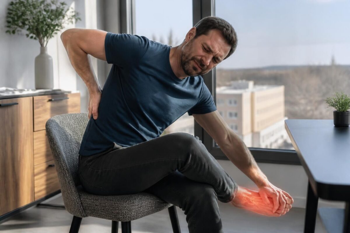 découvrez les causes et solutions de la sciatique à terrebonne, particulièrement la douleur en position assise accompagnée de picotements dans le pied, pour retrouver confort et bien-être.