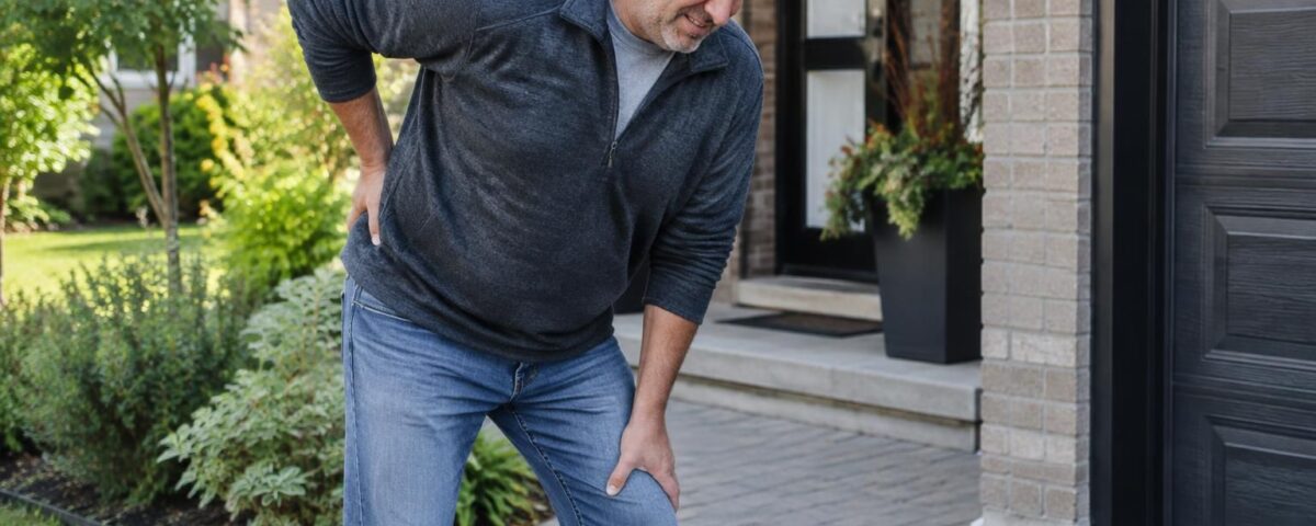 sciatique à terrebonne : découvrez pourquoi une douleur irradiant dans la jambe peut survenir après un effort physique et quand consulter.