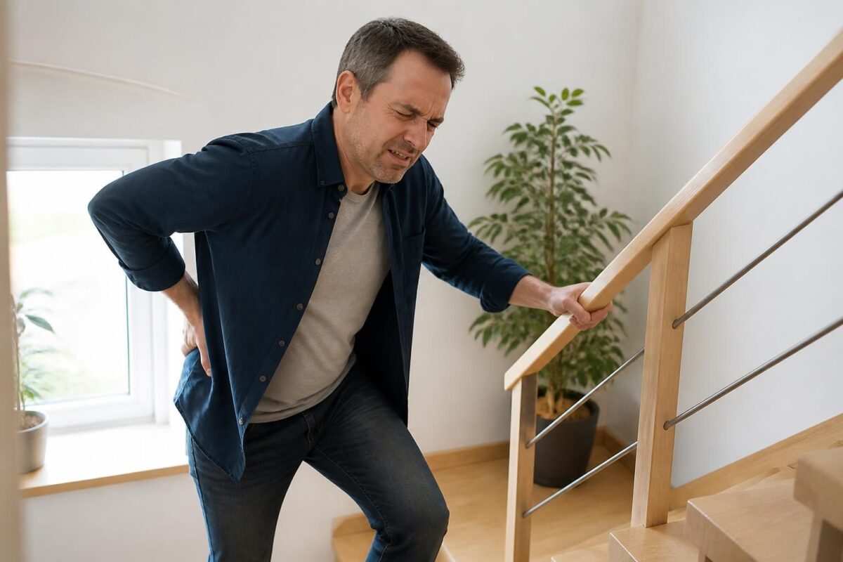 découvrez les causes de la sciatique et comment elle peut rendre la montée des escaliers difficile. conseils et solutions pour soulager la douleur et améliorer votre mobilité.