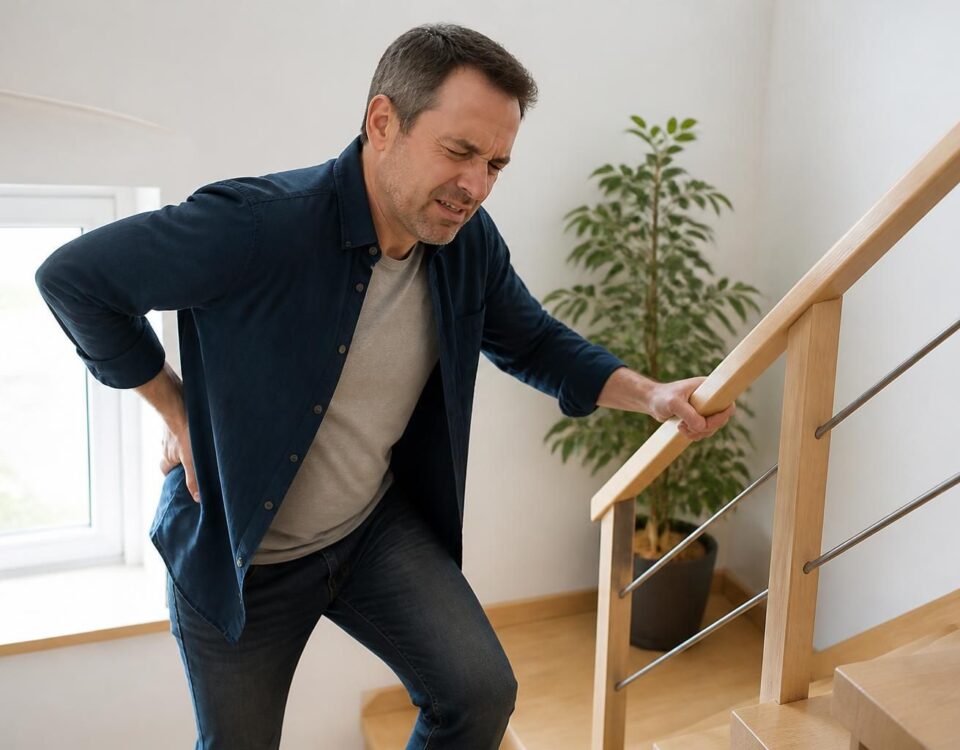 Sciatique et difficulté à monter les escaliers 27 découvrez les causes de la sciatique et comment elle peut rendre la montée des escaliers difficile. conseils et solutions pour soulager la douleur et améliorer votre mobilité.