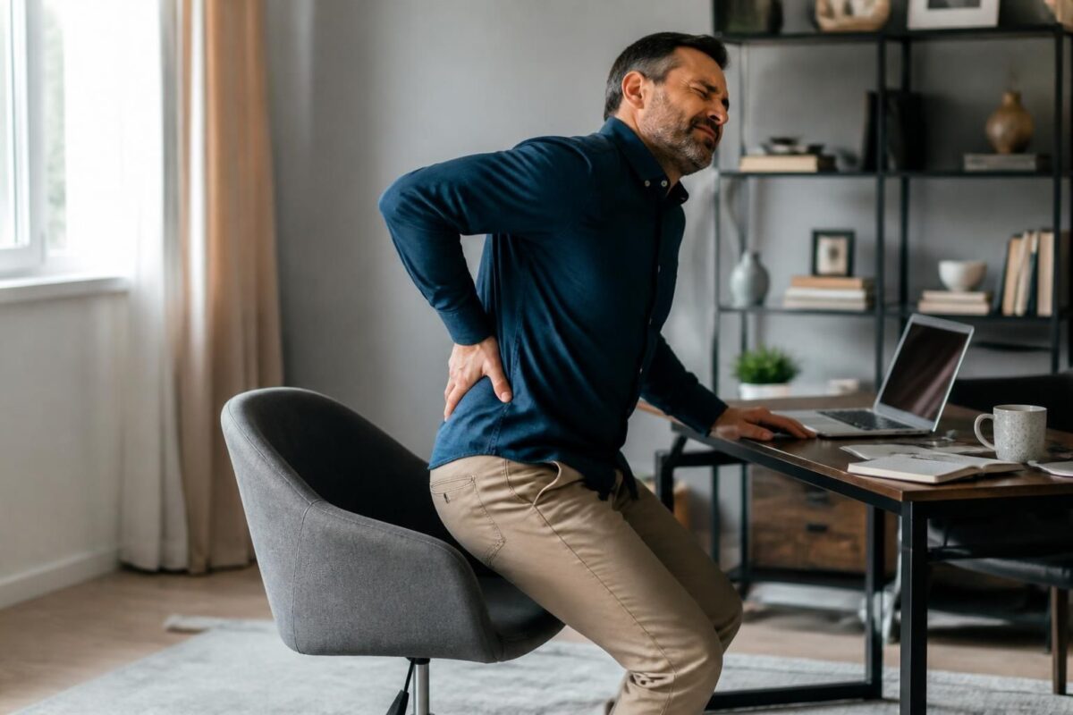 découvrez des conseils et solutions pour soulager la douleur sciatique ressentie en se levant d'une chaise, et améliorer votre confort au quotidien.