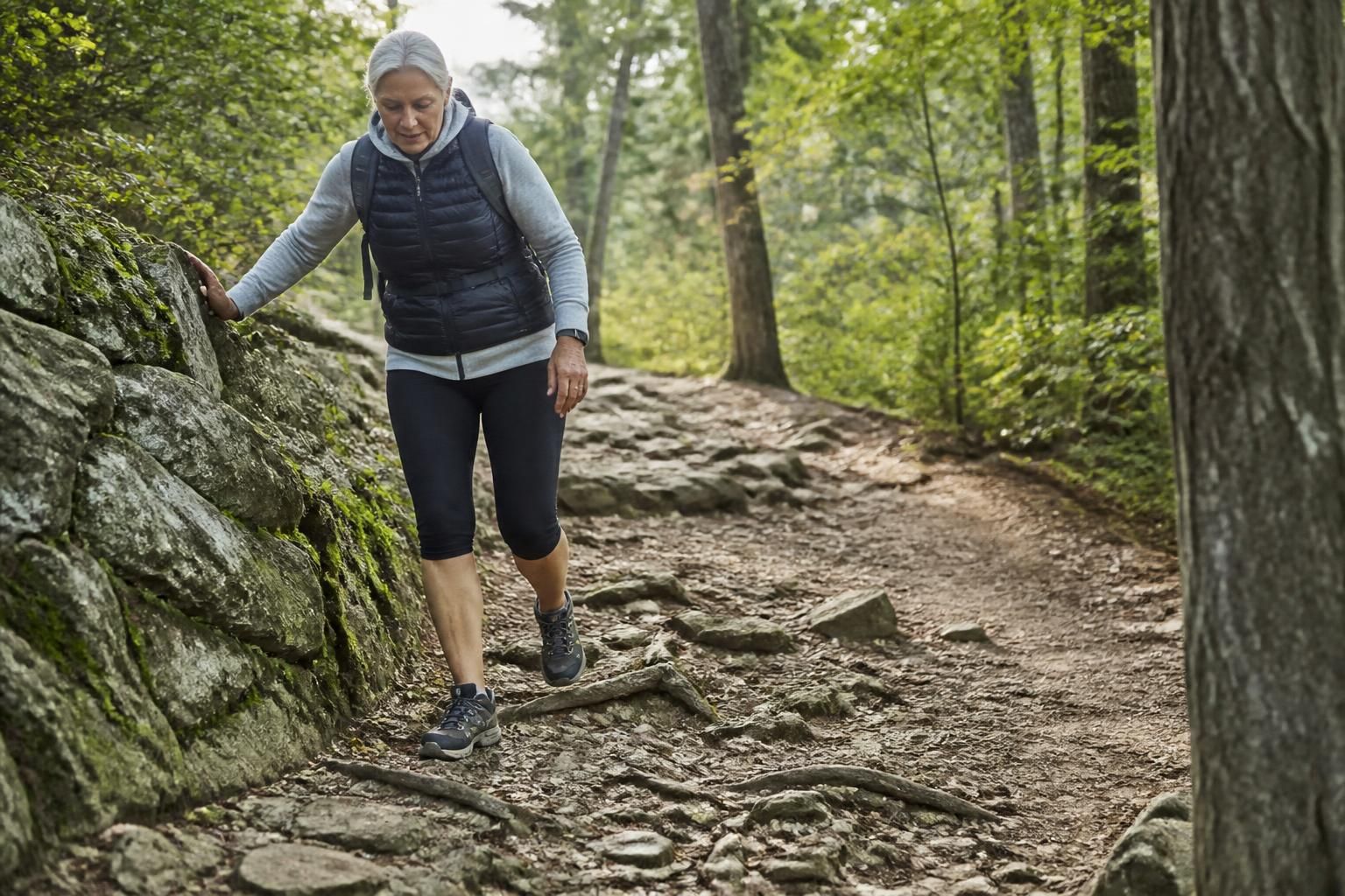 Sciatique et marche sur terrain irrégulier : prudence nécessaire 21 découvrez pourquoi la prudence est essentielle lors de la marche sur terrain irrégulier pour les personnes souffrant de sciatique et apprenez des conseils pour éviter les douleurs.