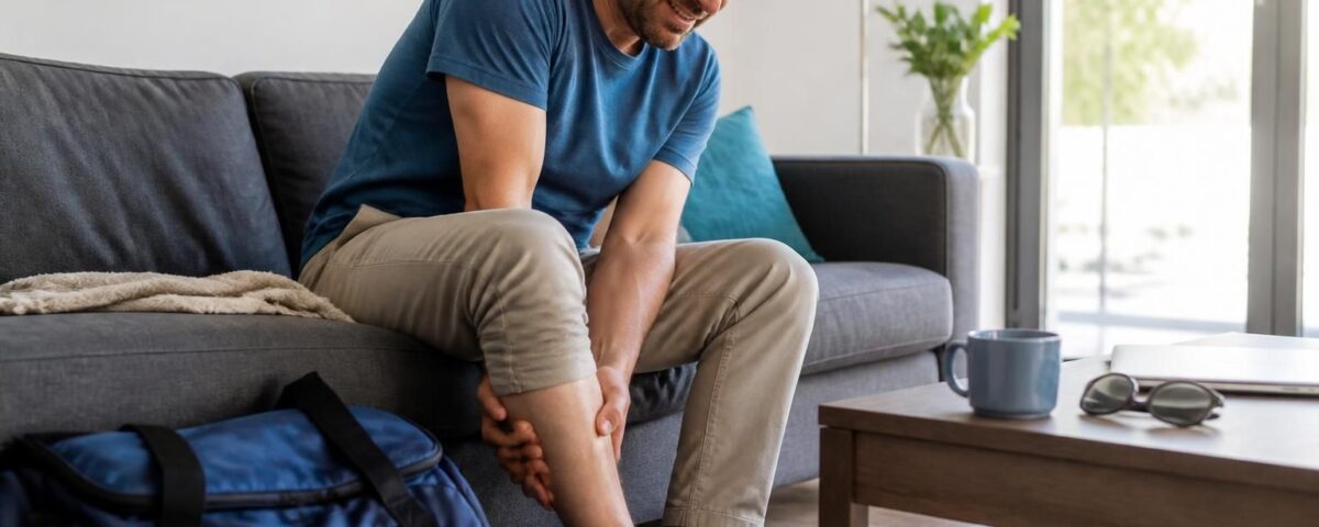 découvrez comment gérer la douleur sciatique qui descend dans la jambe après un retour de voyage. conseils pratiques et solutions pour soulager cet inconfort chronique.