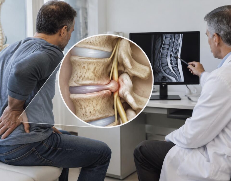 découvrez comment la protrusion discale et le pincement discal peuvent se combiner, leurs mécanismes et leurs effets on la colonne vertébrale.