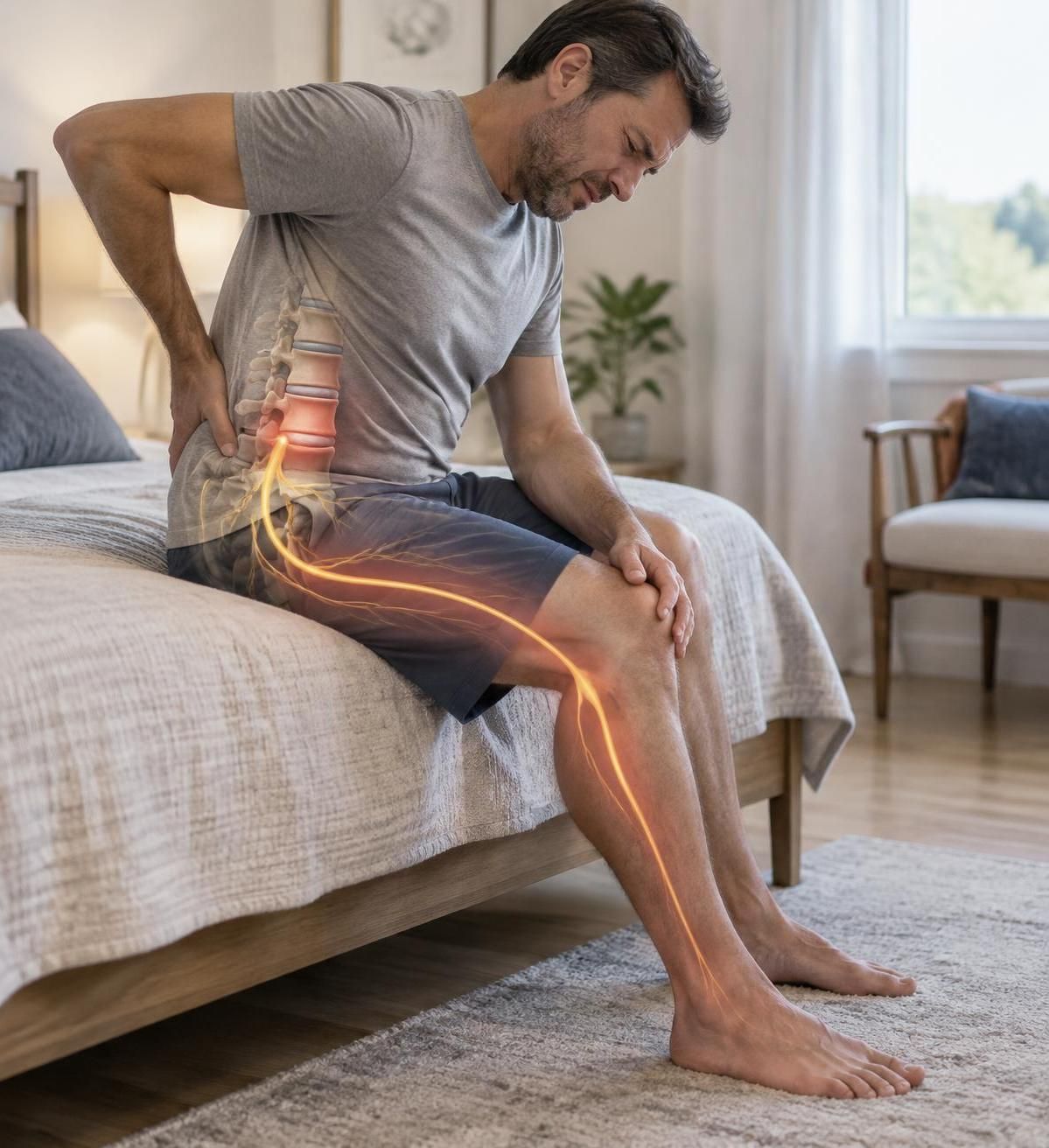 découvrez comment une protrusion discale peut provoquer des symptômes neurologiques, tels que douleurs, fourmillements ou faiblesse, et quand consulter.