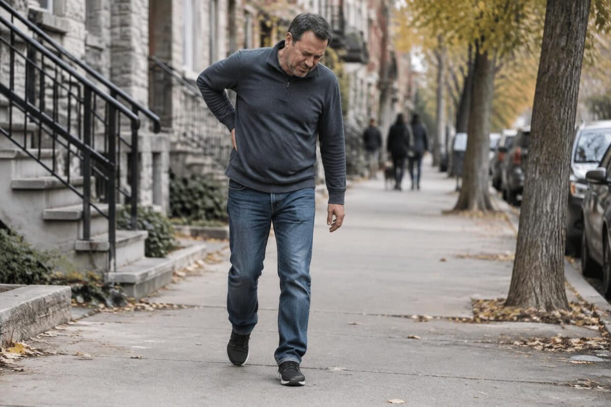à montréal, découvrez le lien entre une sciatique touchant l5 et la difficulté à relever le pied, ainsi que les signes à surveiller et les options de prise en charge.
