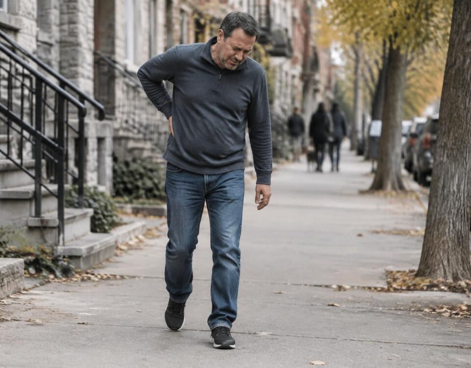 Sciatique à Montréal : L5 et difficulté à relever le pied 25 à montréal, découvrez le lien entre une sciatique touchant l5 et la difficulté à relever le pied, ainsi que les signes à surveiller et les options de prise en charge.
