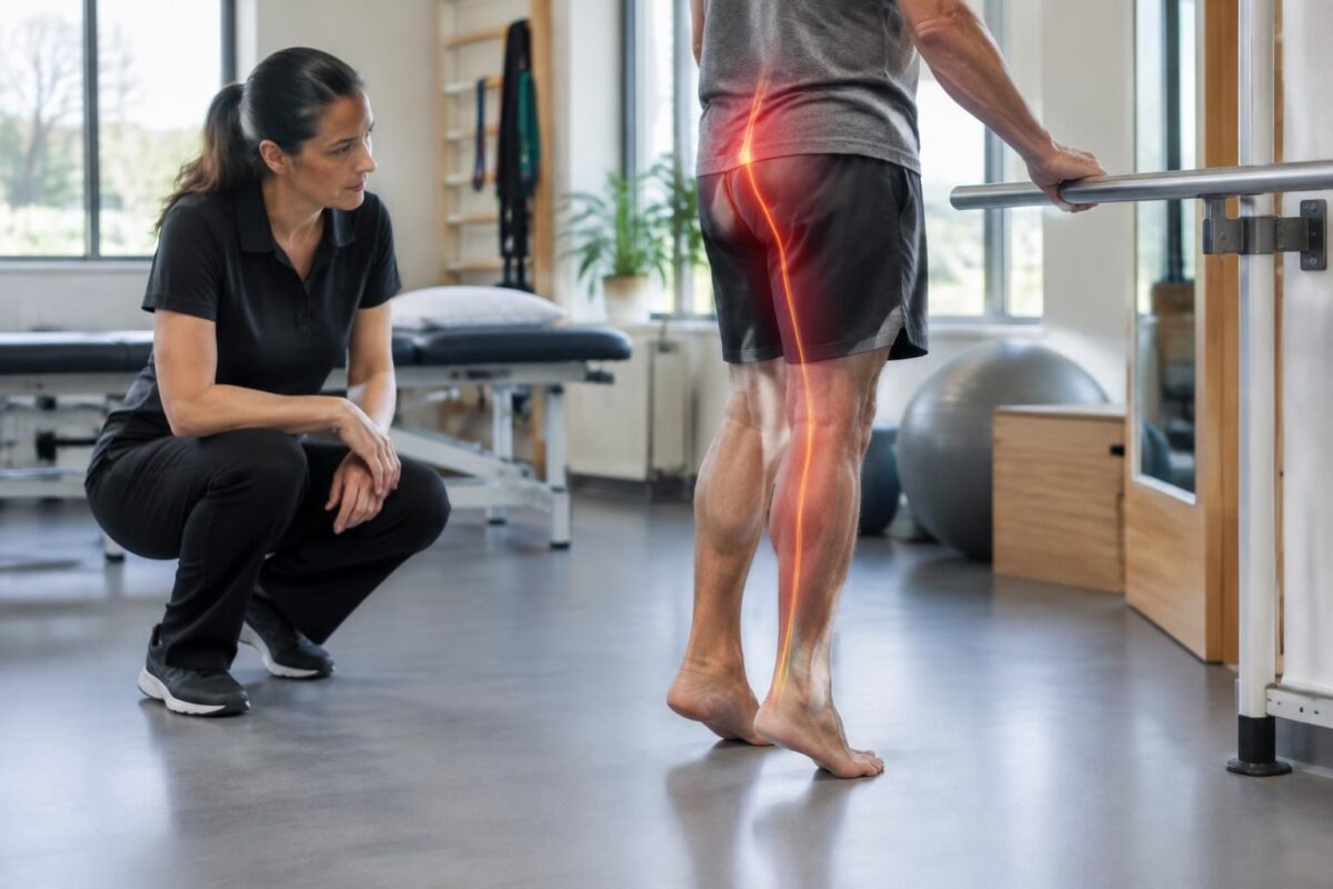 sciatique s1 à terrebonne : découvrez pourquoi se mettre on la pointe du pied peut devenir difficile et quand consulter un professionnel.