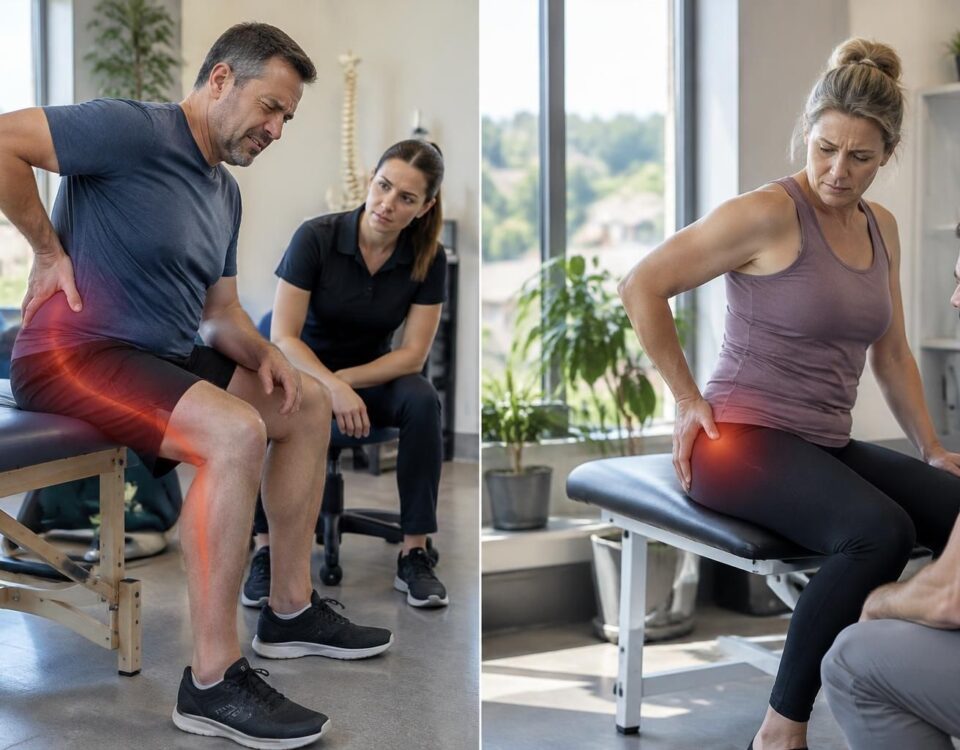 Sciatique à Terrebonne : douleur radiculaire versus douleur référée 25 à terrebonne, apprenez à distinguer la douleur radiculaire de la douleur référée associée à la sciatique et à mieux comprendre leurs symptômes.