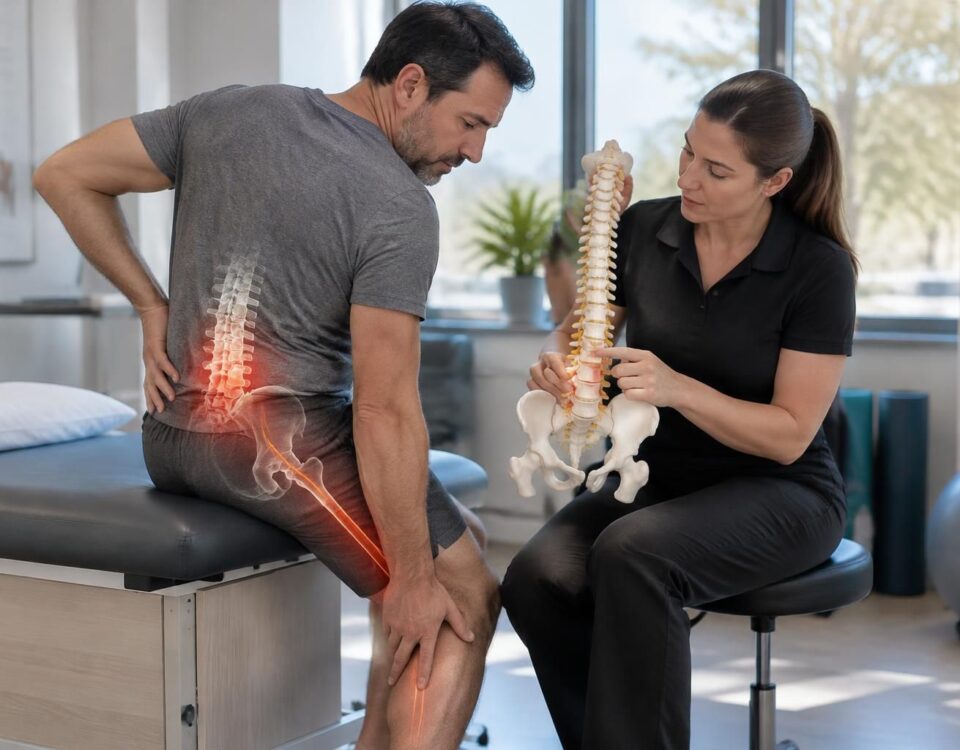 sciatique à terrebonne : découvrez ce que signifie une irritation de la racine l5, ses symptômes possibles et quand consulter un professionnel de la santé.