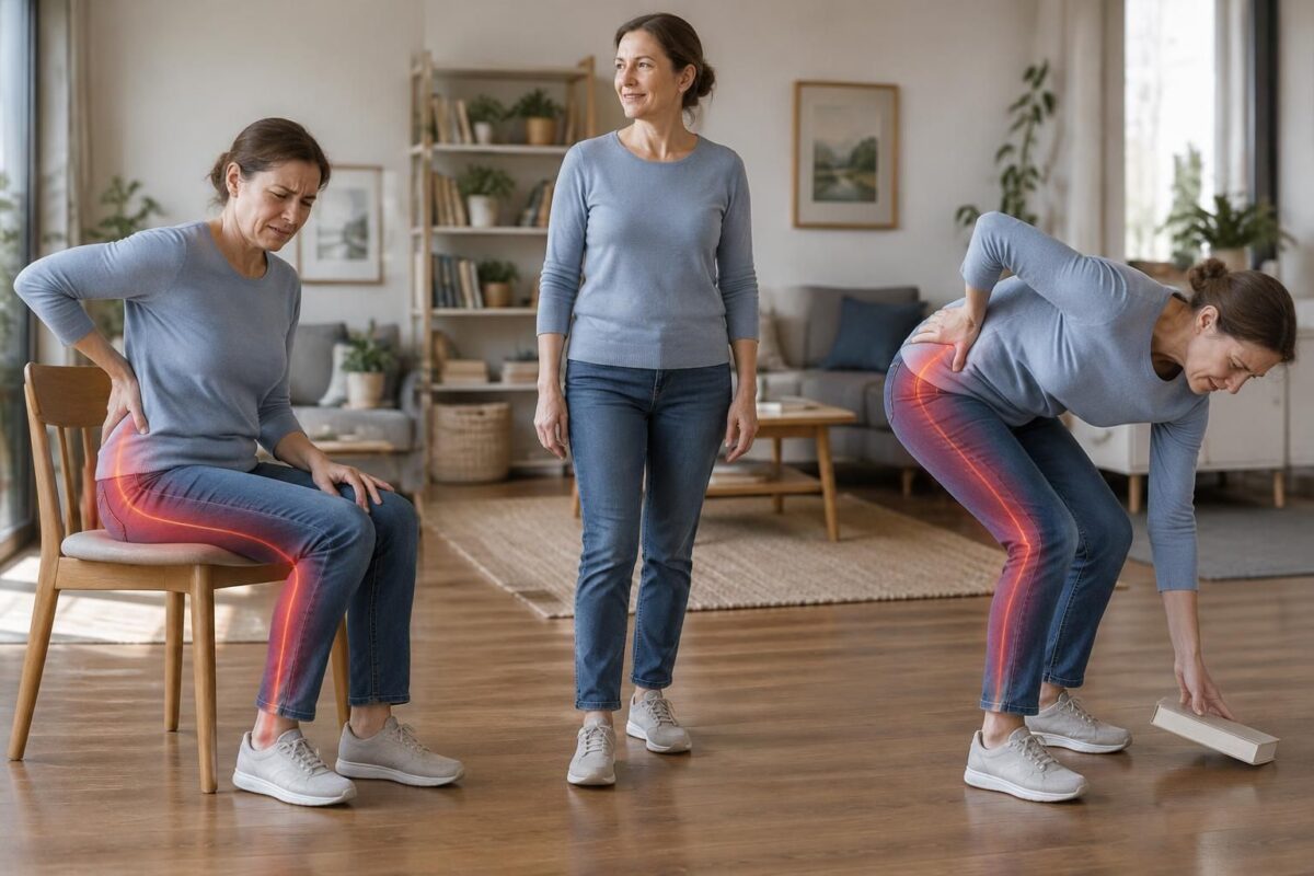 découvrez pourquoi la douleur sciatique varie selon la posture et comment certaines positions peuvent influencer vos symptômes au quotidien.